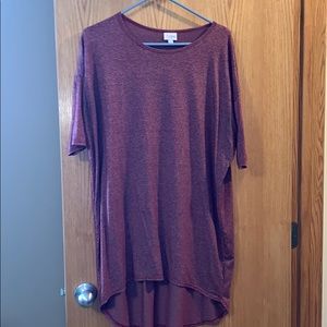 Burgundy S LuLaRoe Irma